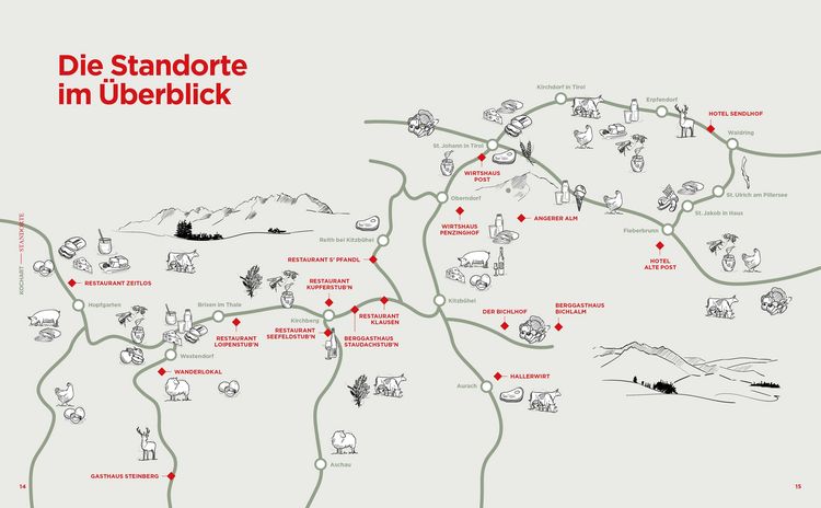 Produktbild: Eine kulinarische Wanderung durch die Kitzb&uuml;heler Alpen
