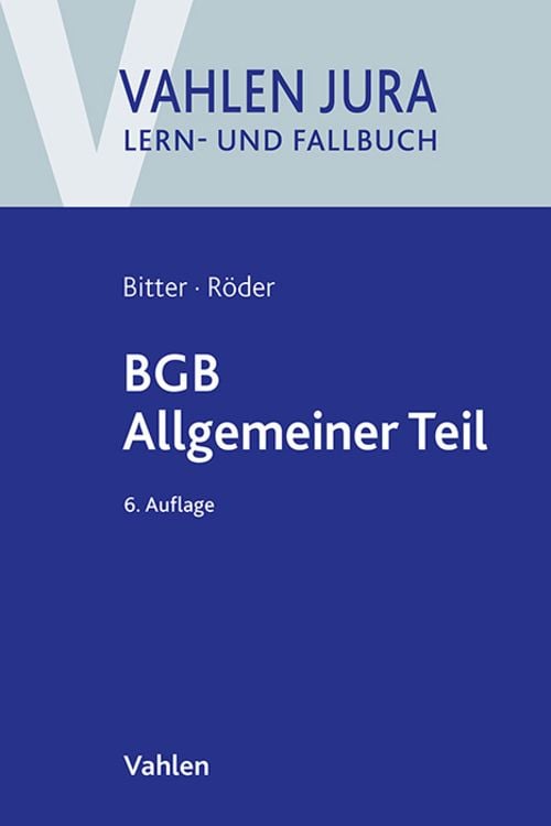 Produktbild: BGB Allgemeiner Teil