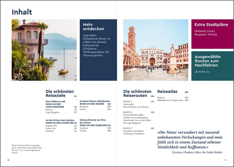 Produktbild: KUNTH Unterwegs an den Oberitalienischen Seen