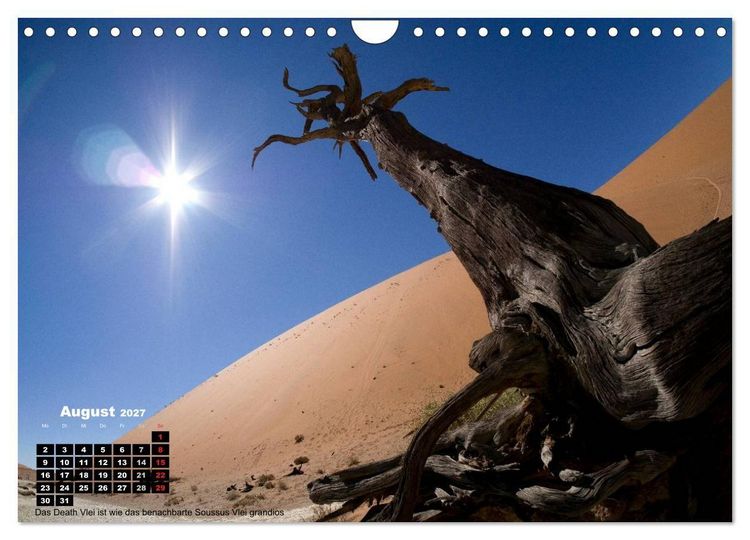 Produktbild: Namibia mal anders (Wandkalender 2027 DIN A4 quer), CALVENDO Monatskalender
