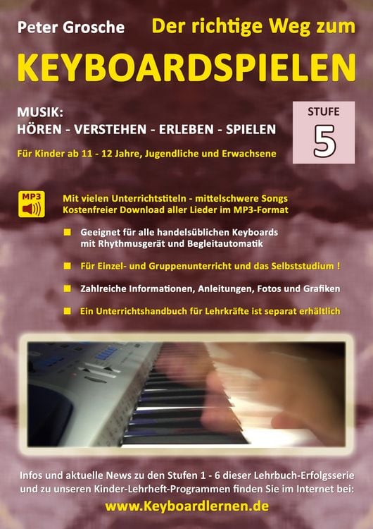 Produktbild: Der richtige Weg zum Keyboardspielen (Stufe 5)