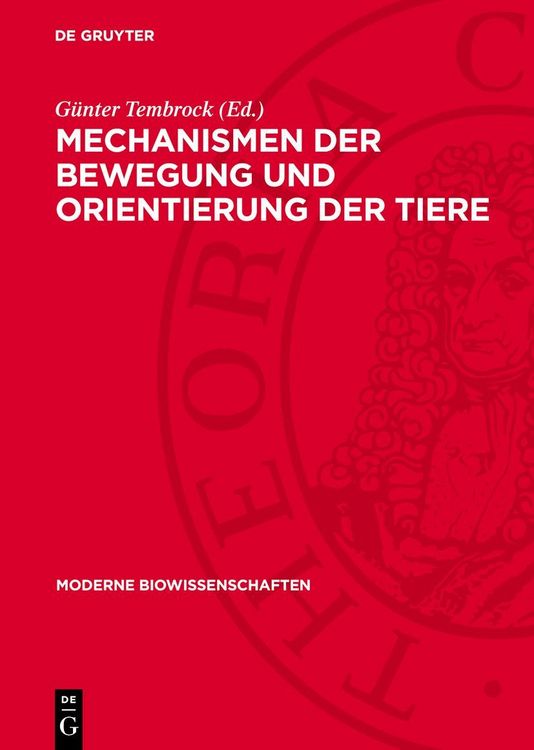 Produktbild: Mechanismen der Bewegung und Orientierung der Tiere