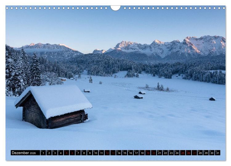 Produktbild: Wunderlandschaften (Wandkalender 2026 DIN A3 quer), CALVENDO Monatskalender