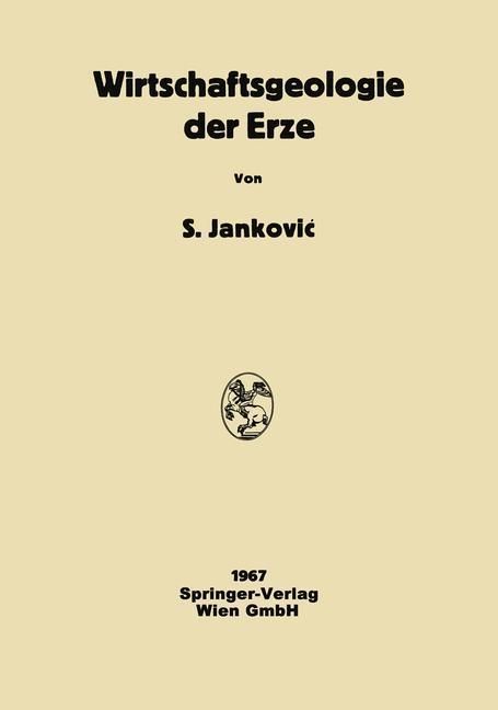 Produktbild: Wirtschaftsgeologie der Erze