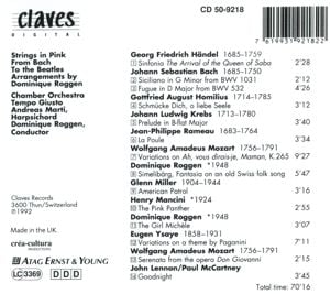 Produktbild: Strings in Pink-From Bach to the Beatles