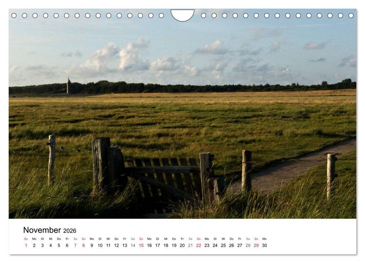 Produktbild: St. Peter Ording 2026 (Wandkalender 2026 DIN A4 quer), CALVENDO Monatskalender
