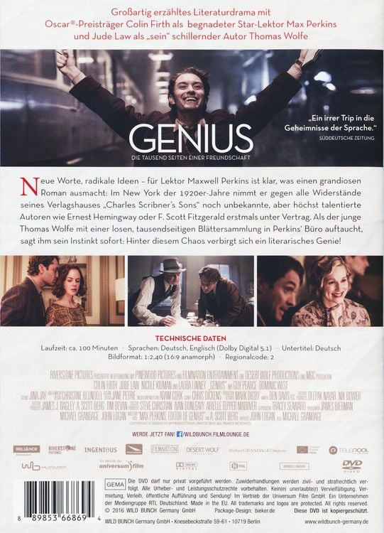 Produktbild: Genius - Die tausend Seiten einer Freundschaft