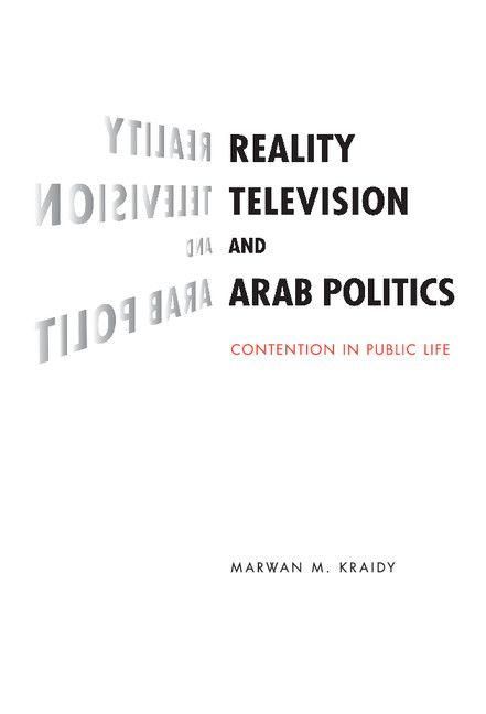 Produktbild: Reality Television and Arab Politics