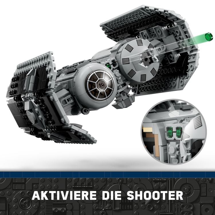 Produktbild: LEGO Star Wars 75347 - TIE Bombe Modellbausatz mit Darth Vader