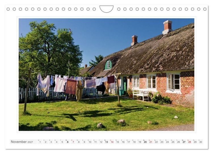 Produktbild: J&uuml;tland. Die Westk&uuml;ste zwischen Ringk&oslash;bing und Ribe (Wandkalender 2027 DIN A4 quer), CALVENDO Monatskalender