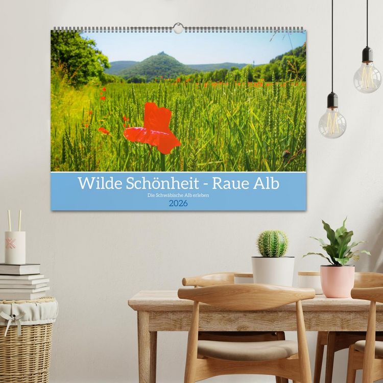 Produktbild: Wilde Sch&ouml;nheit - Raue Alb (Wandkalender 2026 DIN A2 quer), CALVENDO Monatskalender