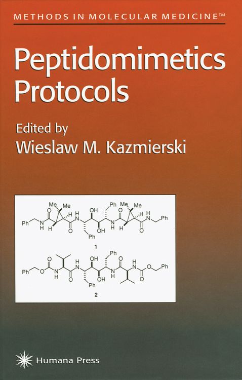 Produktbild: Peptidomimetics Protocols
