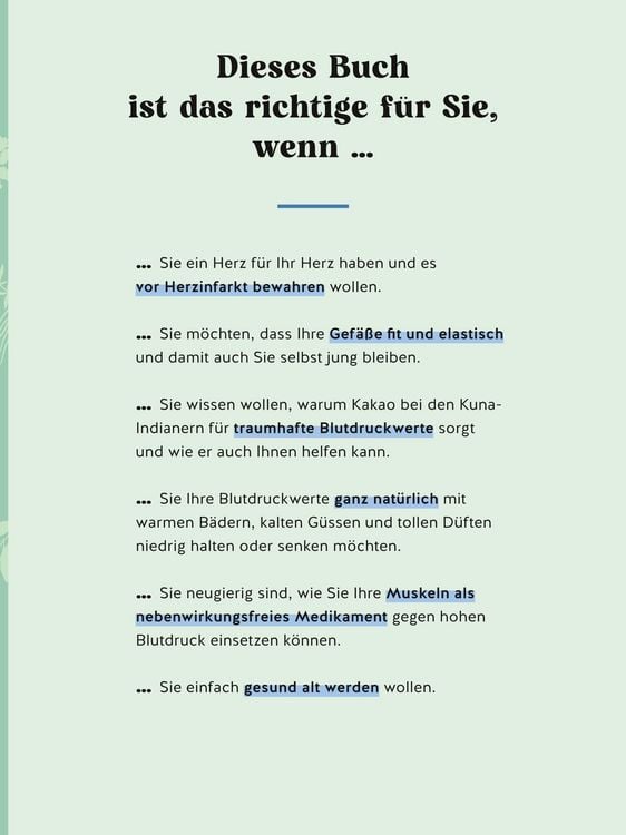 Produktbild: Meine Gesundheitsretter aus der Natur gegen Bluthochdruck