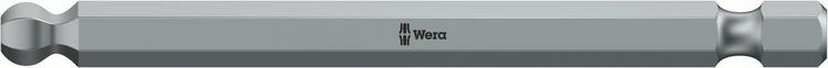 Produktbild: Wera 842/4 Sechskant-Bit 3mm Werkzeugstahl legiert, z&auml;hhart F 6.3 1St.
