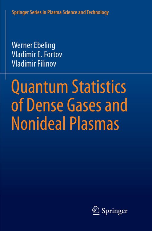Produktbild: Quantum Statistics of Dense Gases and Nonideal Plasmas