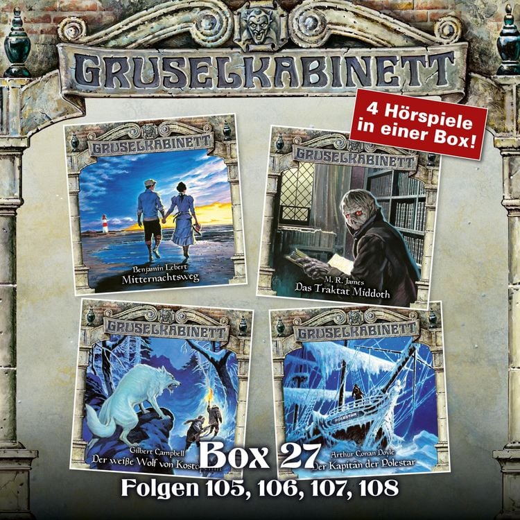 Produktbild: Gruselkabinett - Folgen 105, 106, 107, 108