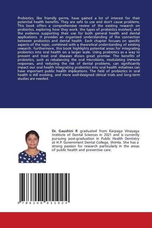 Produktbild: Probiotic: a Promising Role in Oral Health