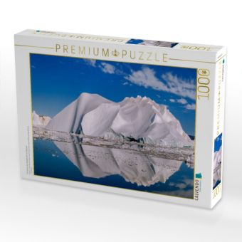 Produktbild: CALVENDO Puzzle Eisriese in der Diskobucht vor Ilulissat | 1000 Teile Lege-Gr&ouml;&szlig;e 64x48cm Foto-Puzzle f&uuml;r gl&uuml;ckliche Stunden