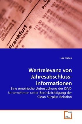 Produktbild: H&uuml;llen, L: Wertrelevanz von Jahresabschlussinformationen