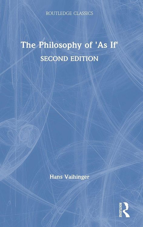 Produktbild: The Philosophy of 'As If'