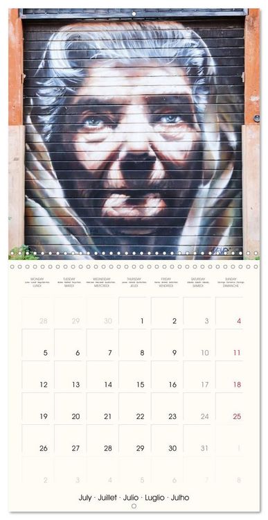Produktbild: Street art - Walls of Imagination (Wall Calendar 2027 12 &times; 12 Inch) CALVENDO 12 Month Wall Calendar