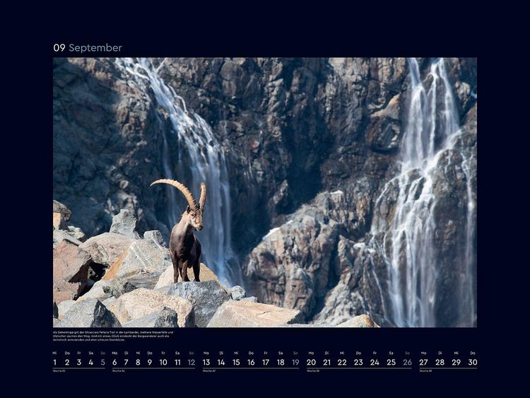 Produktbild: Faszinierende Alpen - KUNTH Wandkalender 2027