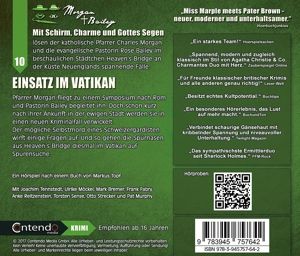 Produktbild: Topf, M: Morgan & Bailey 10. Einsatz im Vatikan