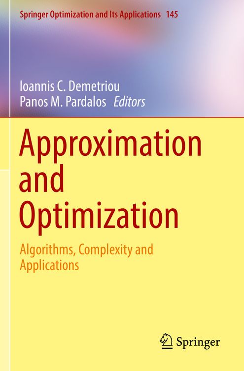 Produktbild: Approximation and Optimization