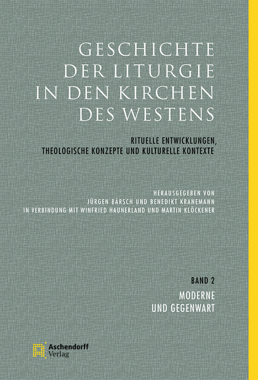 Produktbild: Geschichte der Liturgie in den Kirchen des Westens
