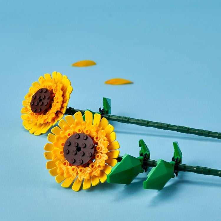 LEGO Botanicals Sonnenblumen - Set mit Kustblumen - Zimmer-Deko 40524