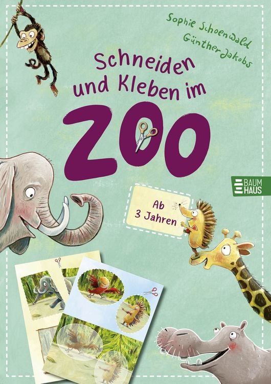 Produktbild: Schneiden und Kleben - im Zoo