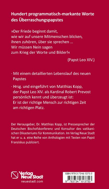 Produktbild: Der Friede sei mit euch allen!