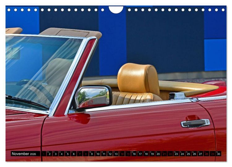 Produktbild: Ein Stern f&uuml;r Amerika - Mercedes Benz 560 SL (Wandkalender 2026 DIN A4 quer), CALVENDO Monatskalender