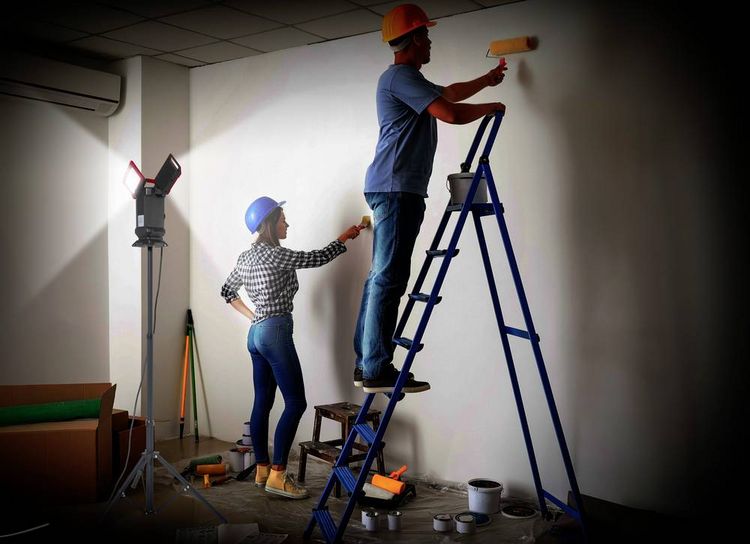 Produktbild: TOOLCRAFT LED-Baustrahler Stativl&auml;nge (max.): 1500mm 40W Naturwei&szlig; TO-7843728