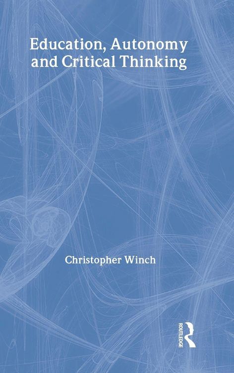 Produktbild: Education, Autonomy and Critical Thinking