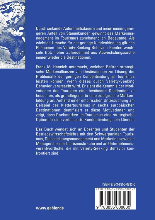 Produktbild: Destinationsmarken im Special Interest Tourismus