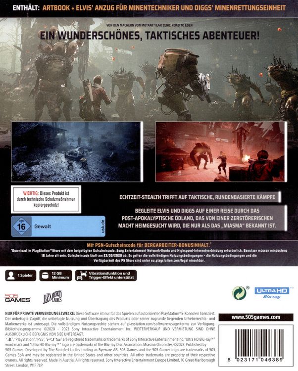 Produktbild: Miasma Chronicles