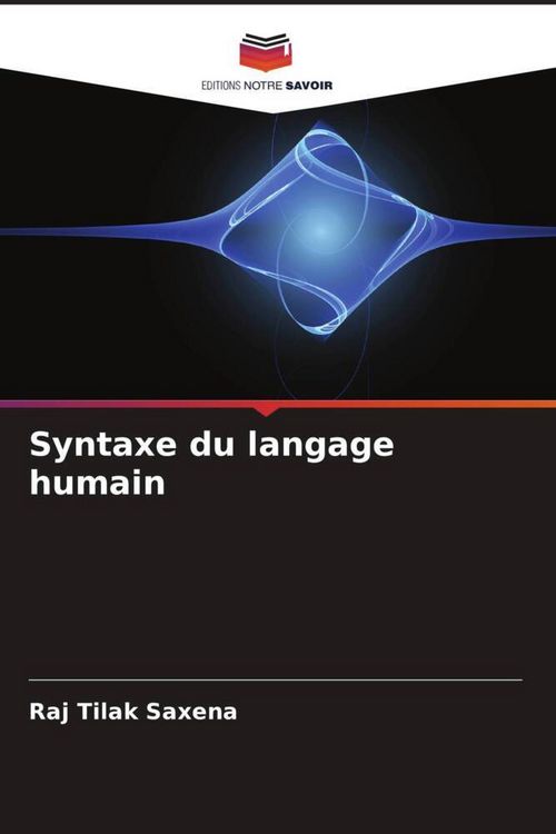 Produktbild: Syntaxe du langage humain