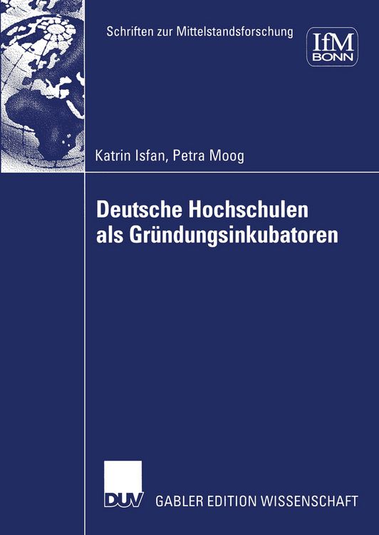 Produktbild: Deutsche Hochschulen als Gr&uuml;ndungsinkubatoren