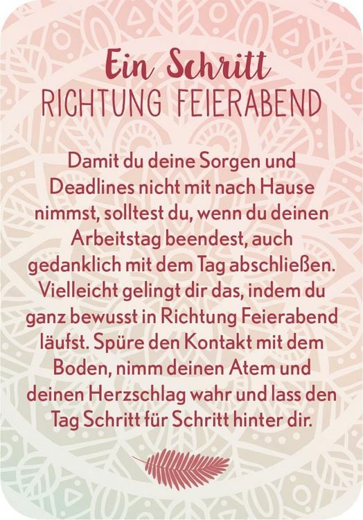 Produktbild: Achtsamkeit f&uuml;rs B&uuml;ro