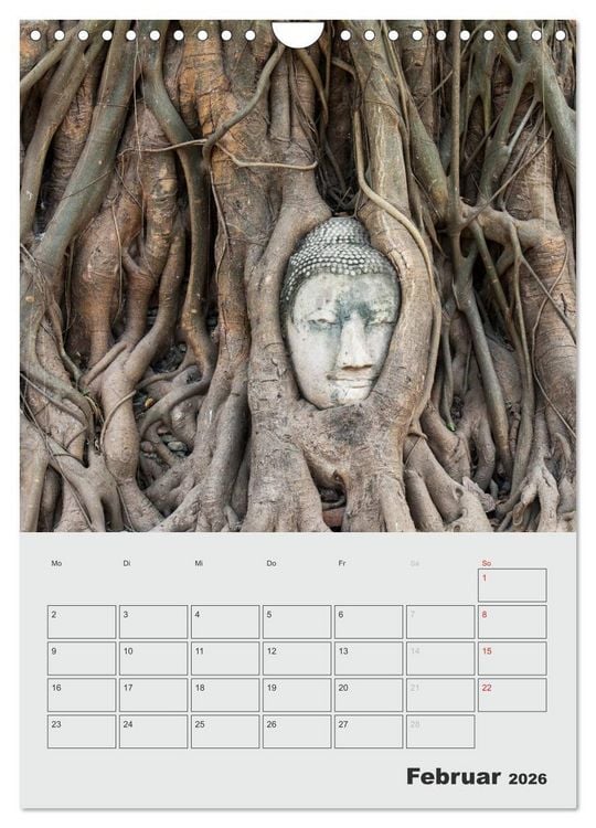 Produktbild: BUDDHA - Das sanfte L&auml;cheln (Wandkalender 2026 DIN A4 hoch), CALVENDO Monatskalender