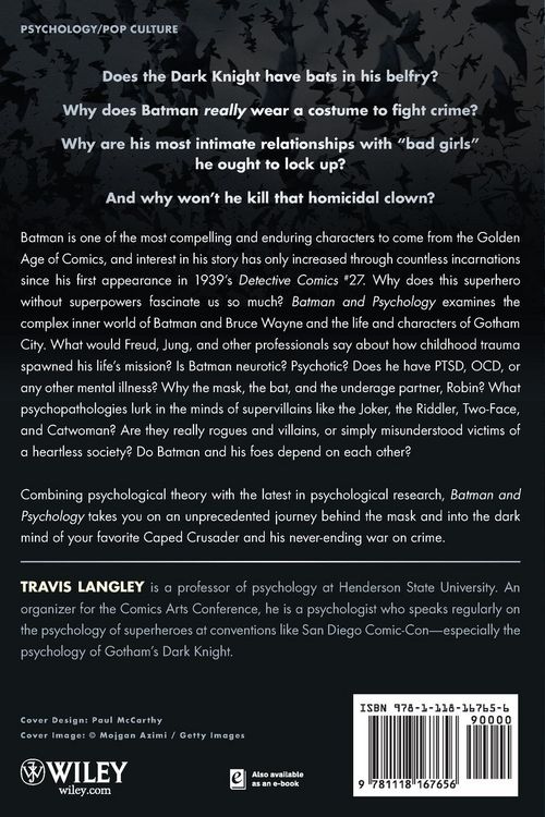 Produktbild: Batman and Psychology