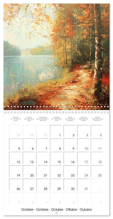 Produktbild: Artistic Paths (Wall Calendar 2026 12 &times; 12 Inch) CALVENDO 12 Month Wall Calendar