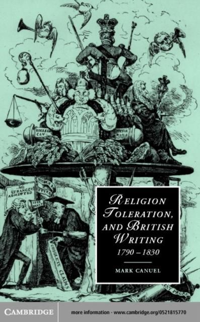 Produktbild: Religion, Toleration, and British Writing, 1790-1830