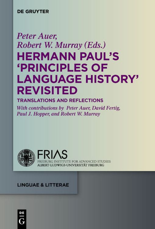 Produktbild: Hermann Paul's 'Principles of Language History' Revisited