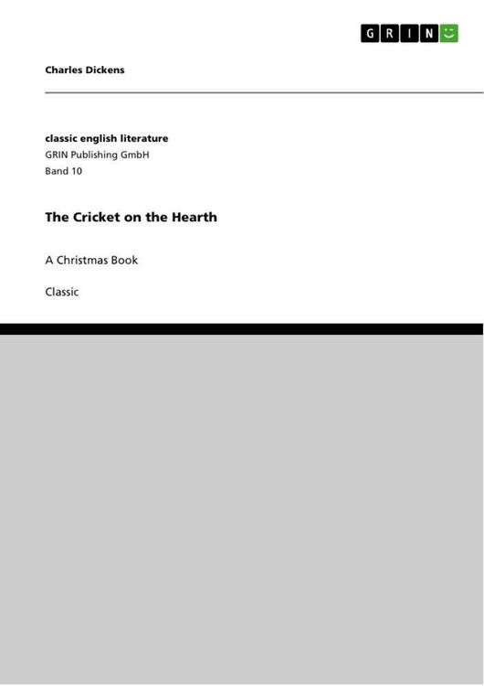 Produktbild: The Cricket on the Hearth