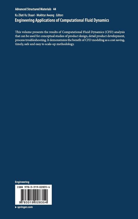 Produktbild: Engineering Applications of Computational Fluid Dynamics