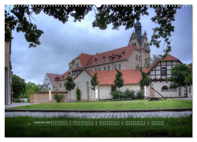 Produktbild: Bernburg meine Heimat - meine Stadt (hochwertiger Premium Wandkalender 2026 DIN A2 quer), Kunstdruck in Hochglanz