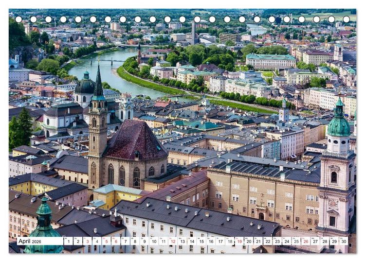 Produktbild: Mein &Ouml;sterreich. Eine Reise durch die Bundesl&auml;nder (Tischkalender 2026 DIN A5 quer), CALVENDO Monatskalender