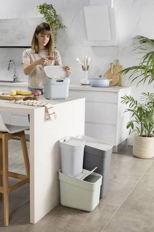Produktbild: Curver READY TO COLLECT M&uuml;lleimer [30L], dunkelgrau 252020 M&uuml;lleimer 1St.